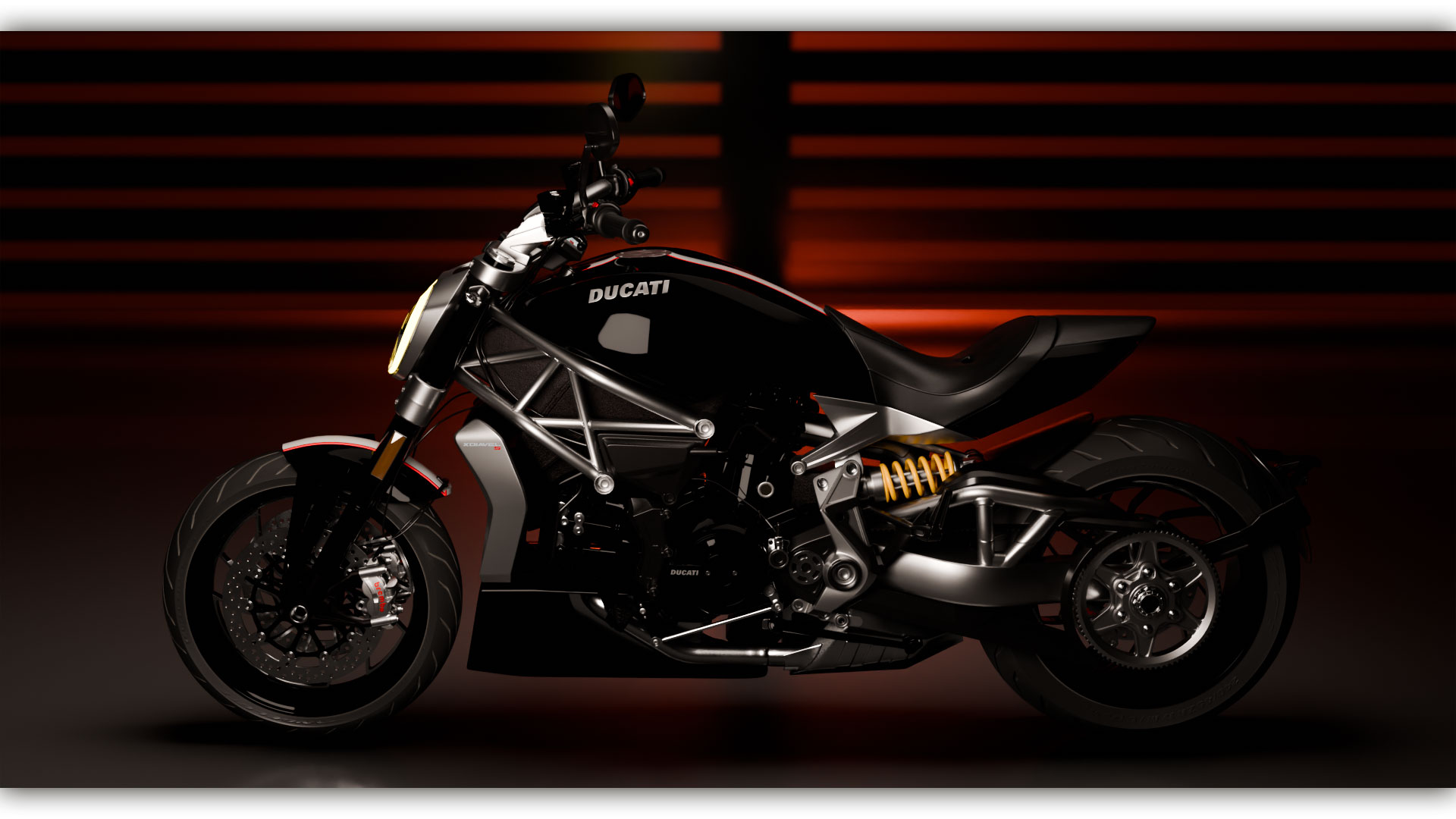 Ducati Diavel 3D